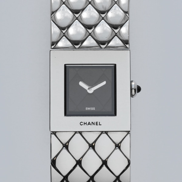 Chanel シャネル マトラッセ 中古 レディース シルバー Tictac 腕時計の通販サイト ヌーヴ エイオンラインストア