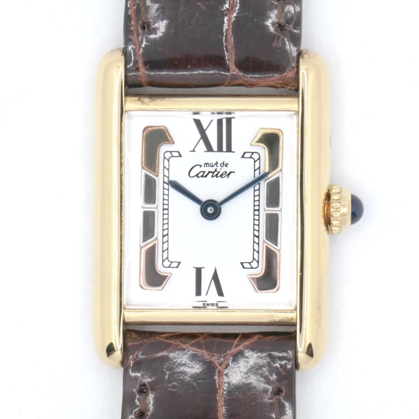【Cartier】ヴィンテージ マストタンク 5057001 中古 レディース(ブラウン): TiCTAC｜腕時計の通販サイト - ヌーヴ