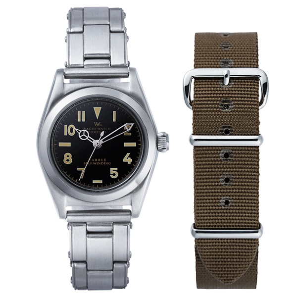 VAGUE WATCH Co.]TiCTAC別注モデル VB-L-001-SB-TT ナイロンベルト付属