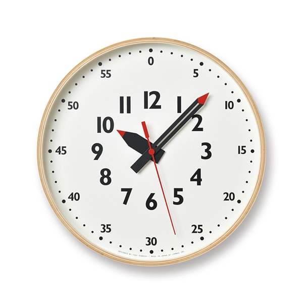 【fun pun clock】YD14-08 M 掛け時計 Mサイズ