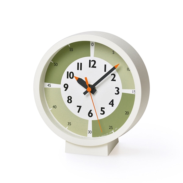 【fun pun clock】YD18-05 GN 置き時計