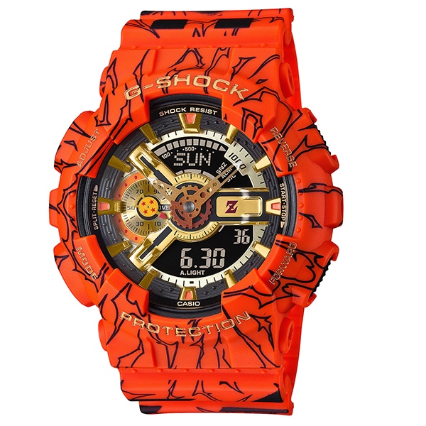 【限定】G-SHOCK ジーショック ドラゴンボールZ コラボレーションモデル GA-110JDB-1A4JR