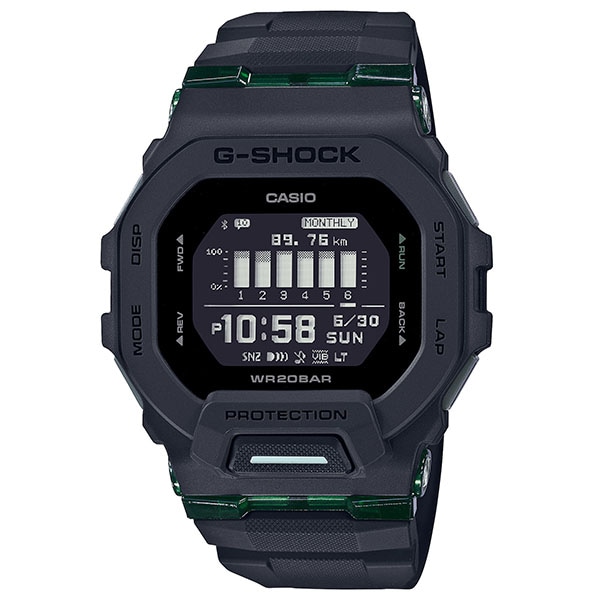 【G-SHOCK】G-SQUAD GBD-200UU-1JF Bluetooth搭載 クォーツ メンズ