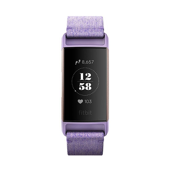 fitbit charge 3 lavender rose gold