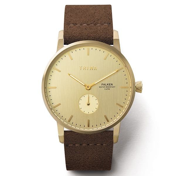 新品箱付き  TRIWA 腕時計 ブラッシュニッキー・タン 腕時計(アナログ) 2017人気特価