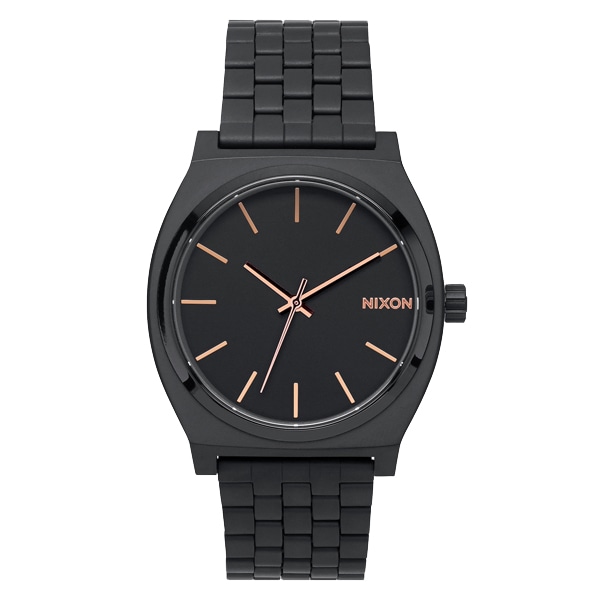 Nixon ニクソン Time Teller タイムテラー All Black Rose Gold 国内正規品 Na