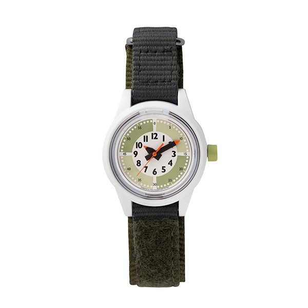 【fun pun clock to wear!】RP29J814 Designed by Yoko Dobashi with TiCTAC Q&Q Smile solar ソーラー キッズ