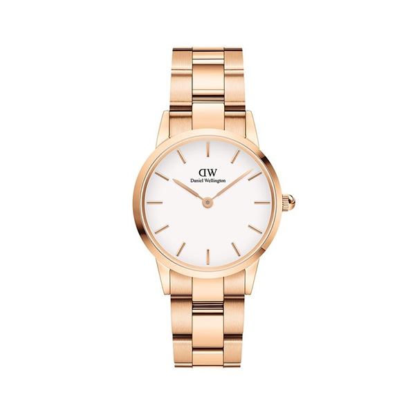 [Daniel Wellington]ICONIC LINK  DW00100213 ROSEGOLD White fB[X