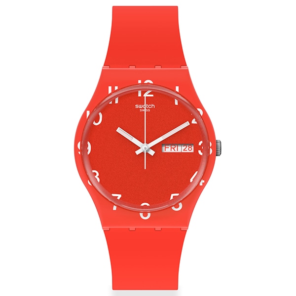 SWATCH】ジェント GR713 OVER RED ユニセックスの通販 - TiCTAC 