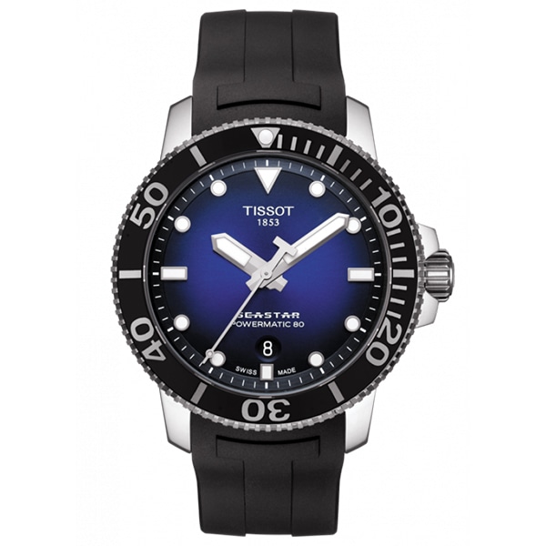 ティソ TISSOT T120407A シースター1000 デイト 自動巻き メンズ 良品 箱・保証書付き_770316