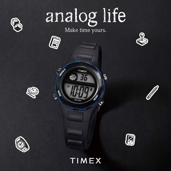 TIMEX タイメックス kids キッズ TW2W92400 ブラック クォーツ ユニセックス