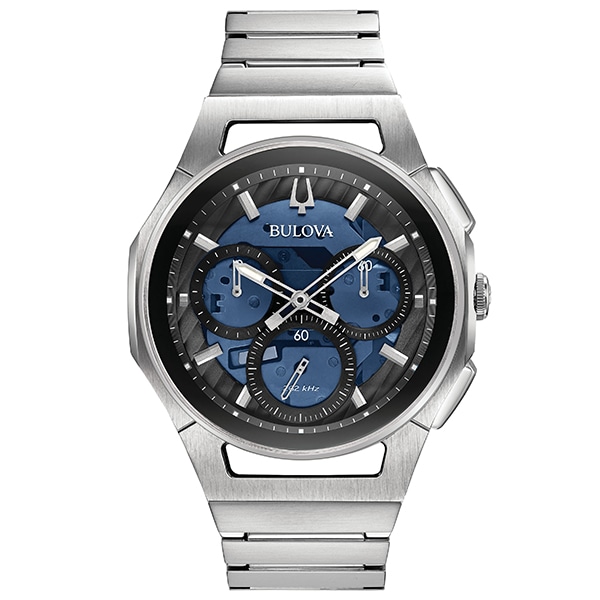 BULOVA 96A205 カーブ クロノグラフ クォーツ メンズ