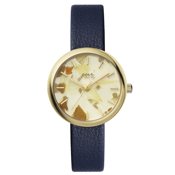 SPICA×gui flower design SPI64-YG/NV フラワーアーティスト 前田有紀 TiCTACオリジナル クォーツ レディース