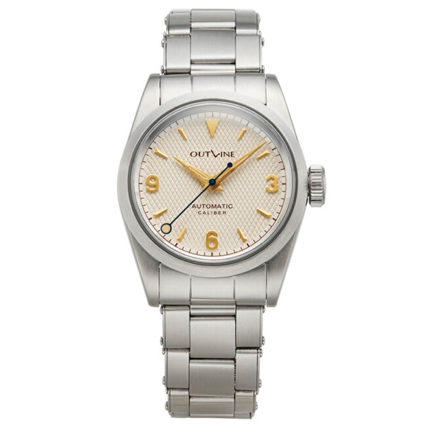 OUTLINE アウトライン 369スペシャル YK20233-2WH-HC ハニカムホワイト 自動巻