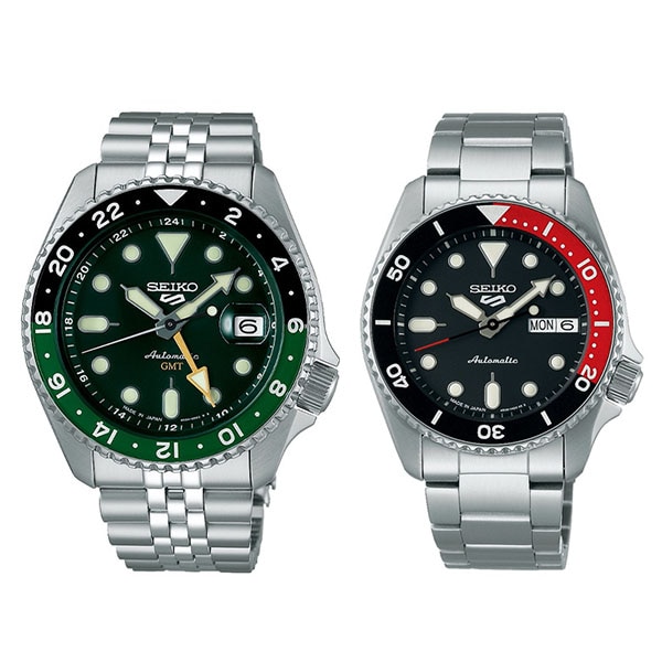 SEIKO 5 SPORTS ペアウォッチ SBSC019/SBSA249 機械式 EC限定セット
