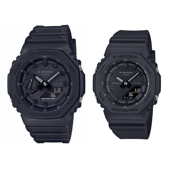 G-SHOCK ペアウォッチ GA-2100-1A1JF/GMA-P2100BB-1AJF クォーツ EC限定セット