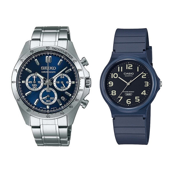 EC限定セット SEIKO SELECTION SBTR011 クォーツ / CASIO MQ-24UC-2BJF クォーツ メンズ