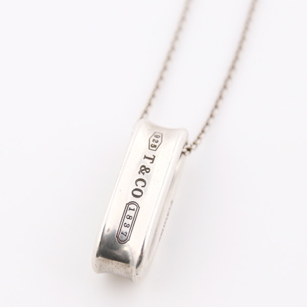 Tiffany&Co. ティファニー 1837 オーバルループ ネックレス SV925 中古 レディース