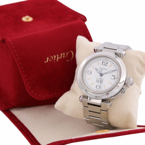CARTIER - 仕上済 - ヴィンテージ カルティエ パシャC W31044M7 自動巻 中古 2000年代