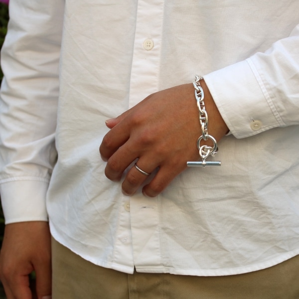 HERMES エルメス シェーヌダンクルGM 16コマ ユーズド 中古