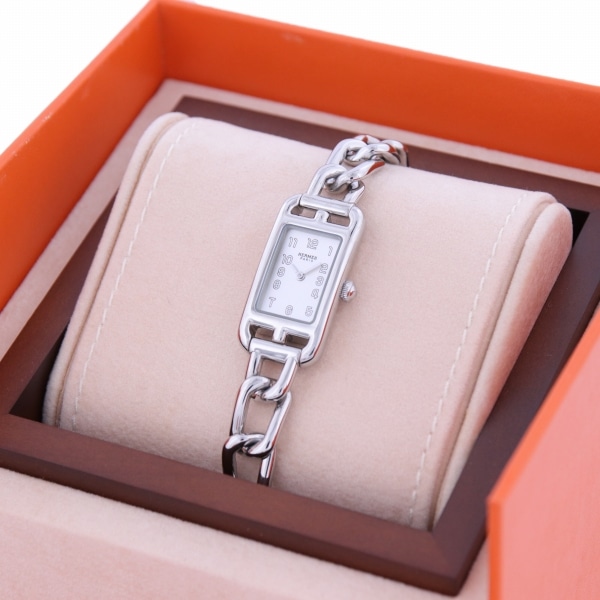 HERMES - 仕上済 - ヴィンテージ エルメス ナンタケット NA2.110 クォーツ 中古 レディース 2000年代