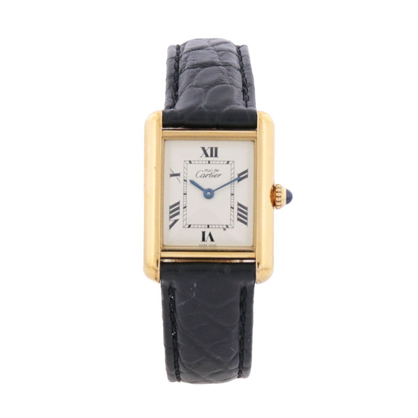 CARTIER ヴィンテージ カルティエ マストタンクSM W1013654 / 2415 中古 レディース クォーツ 1990年代
