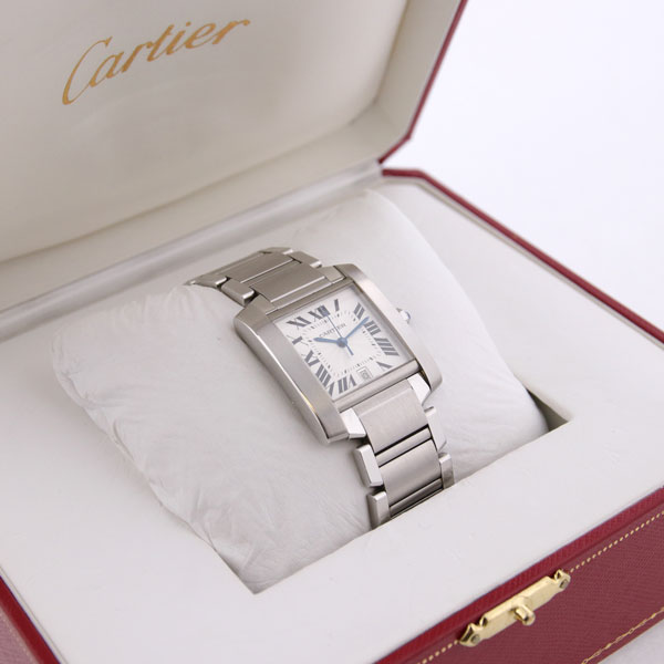 CARTIER ヴィンテージ カルティエ タンクフランセーズLM W51002Q3 自動巻 中古 2000年代
