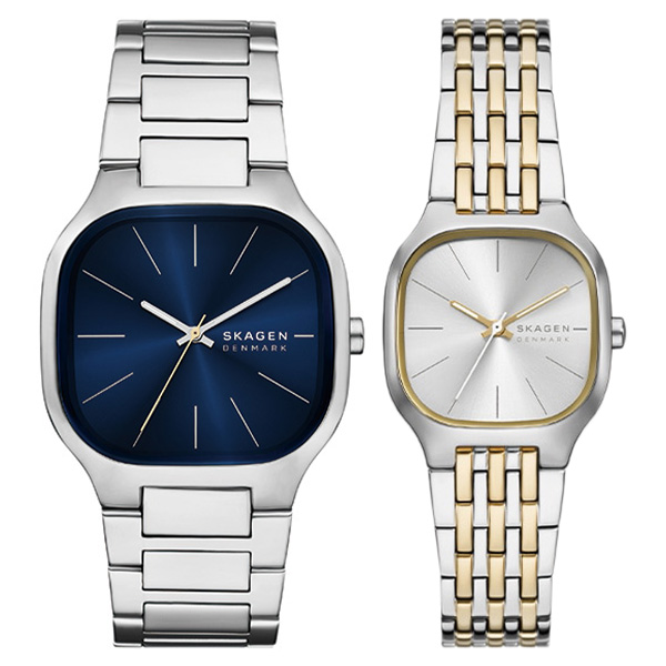 Skagen ペアウォッチ MELLEM Series SKW6946/SKW3160 クォーツ EC限定セット