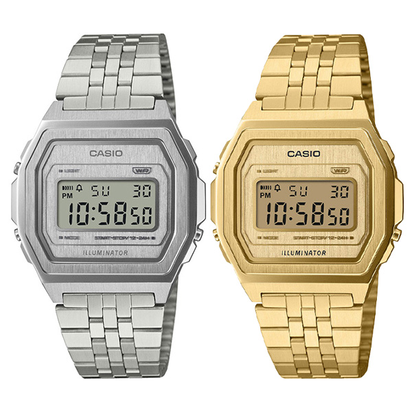 CASIO ペアウォッチ カシオクラシック プレミアムシリーズA1000A-7JF/A1000G-9JF クォーツ EC限定セット