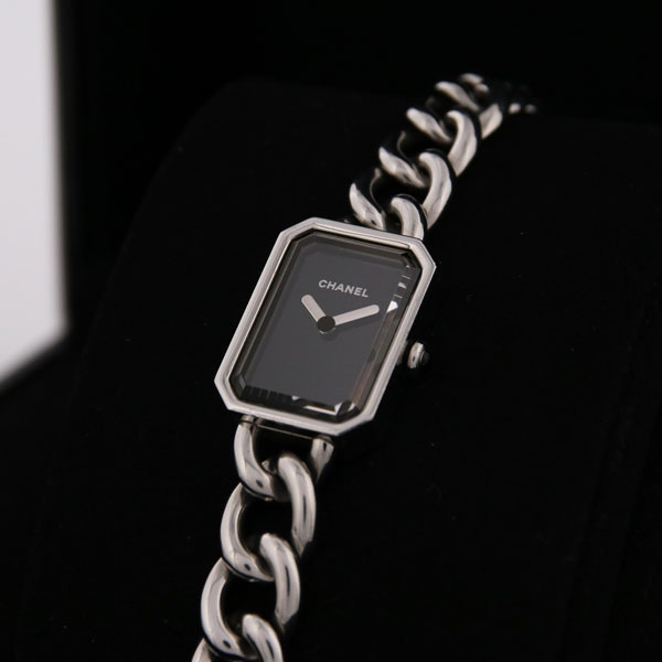 CHANEL ヴィンテージ プルミエールスチール 22mm クォーツ 中古 レディース 2000年代