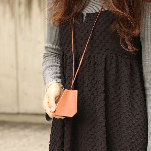 HERMES エルメス クロシェット オレンジ ユーズド ユニセックス 中古