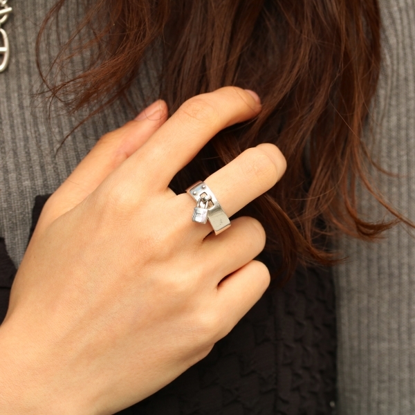 HERMES エルメス ケリーリング #53 約12号 ユーズド 中古