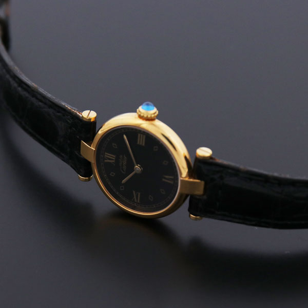 CARTIER ヴィンテージ カルティエ マストヴァンドームSM Ref.590004 ヴェルメイユ クォーツ 中古 1990年代