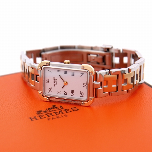 HERMES - 仕上済 - ヴィンテージ エルメス クロアジュール CR1.220 クォーツ 中古 レディース 2000年代