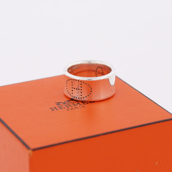 HERMES エルメス エクリプス リュバン リング 17号 #57 中古 レディース