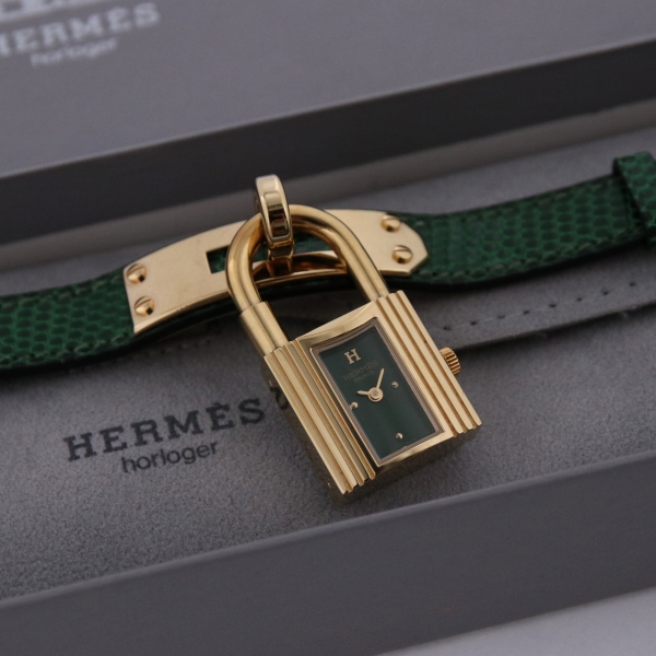 HERMES ヴィンテージ エルメス ケリーウォッチ クォーツ 中古 レディース 1990年代