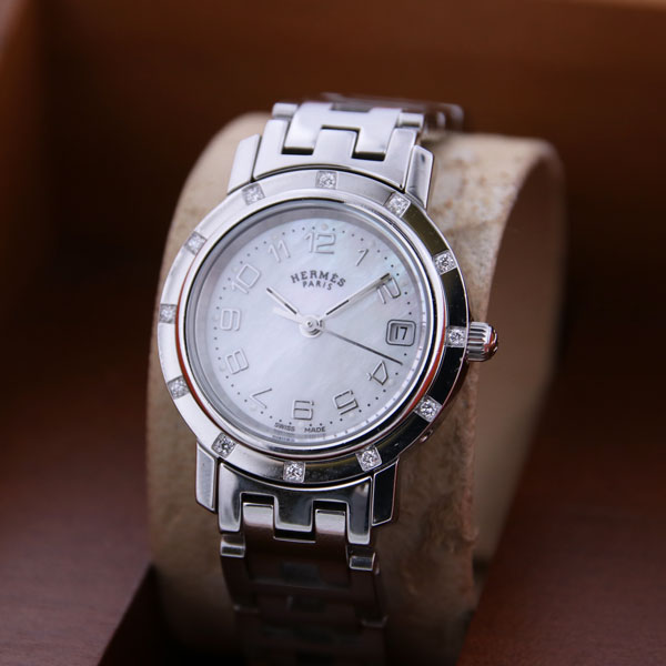 HERMES - 仕上済 - ヴィンテージ エルメス クリッパーナクレ CL4.230 クォーツ 中古 レディース 2000年代