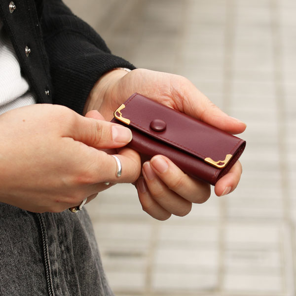 CARTIER カルティエ マストライン キーケース 中古