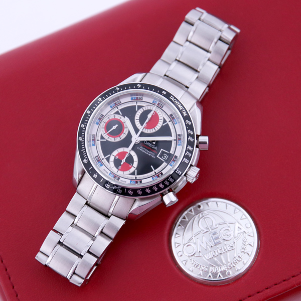 OMEGA ヴィンテージ オメガ スピードマスターデイト Ref.3210.52 自動巻 中古 2009年製