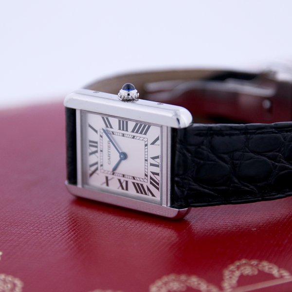 CARTIER ヴィンテージ カルティエ タンクソロ SM W5200005 3170 クォーツ 中古 2000年代