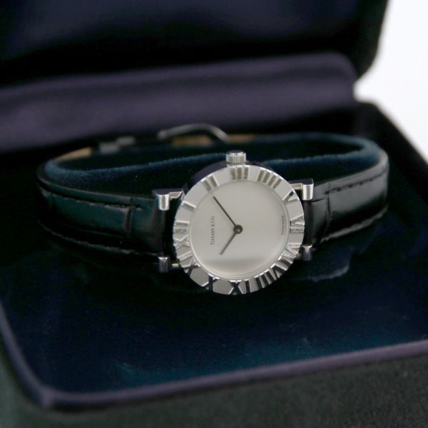 Tiffany&Co. ヴィンテージ ティファニー アトラスM L0640 クォーツ 中古 レディース 1990年代
