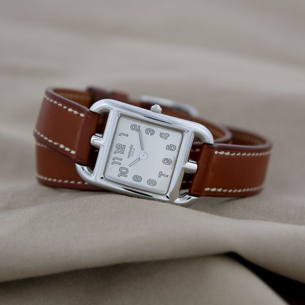 HERMES ヴィンテージ エルメス ケープコッド クォーツ CC1.210 中古 レディース 2000年代