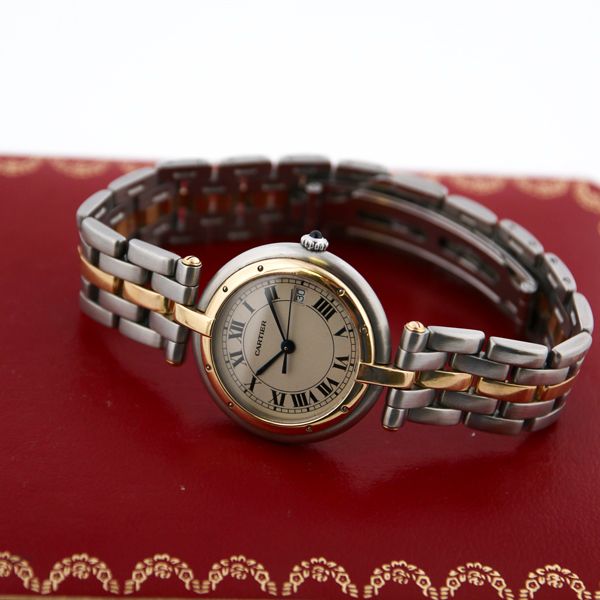 CARTIER ヴィンテージ カルティエ パンテール ヴァンドーム LM 1ロウ  クォーツ 中古 1990年代