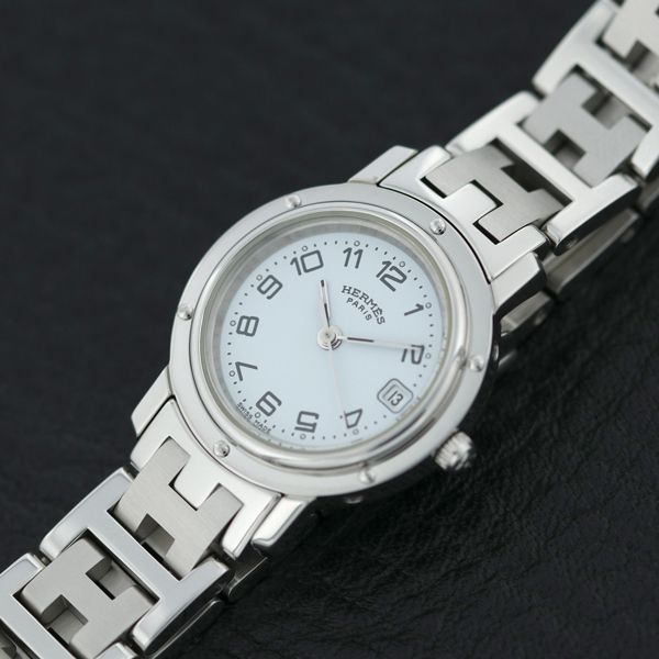HERMES - 仕上済 - ヴィンテージ エルメス クリッパー  CL4.210 クォーツ 中古 2000年代