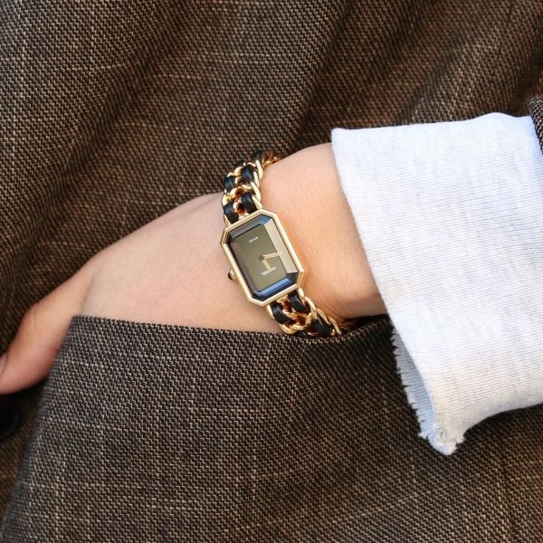 CHANEL ヴィンテージ プルミエールM クォーツ Mサイズ 中古 レディース 1990年代