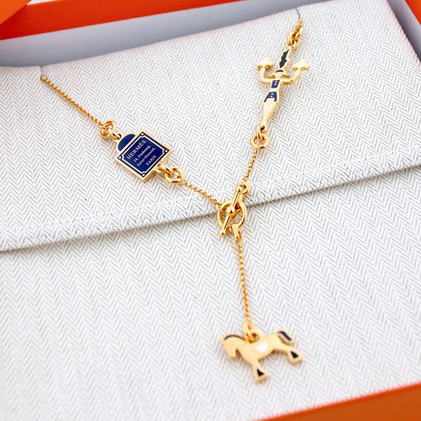 HERMES エルメス シュヴァル グランド パラード ネックレス GP ユーズド 中古