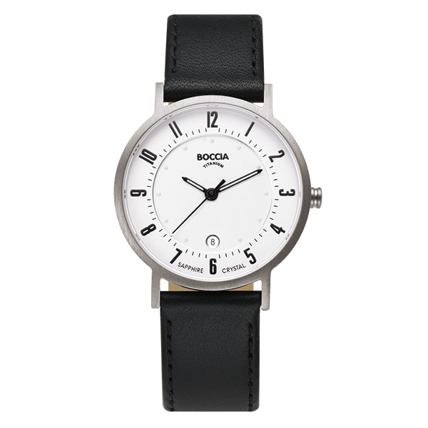 BOCCIA TITANIUM Slim 3296-01 クォーツ レディース