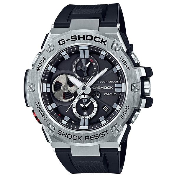 G-SHOCK G-STEEL GST-B100-1AJF Bluetooth搭載 タフソーラー