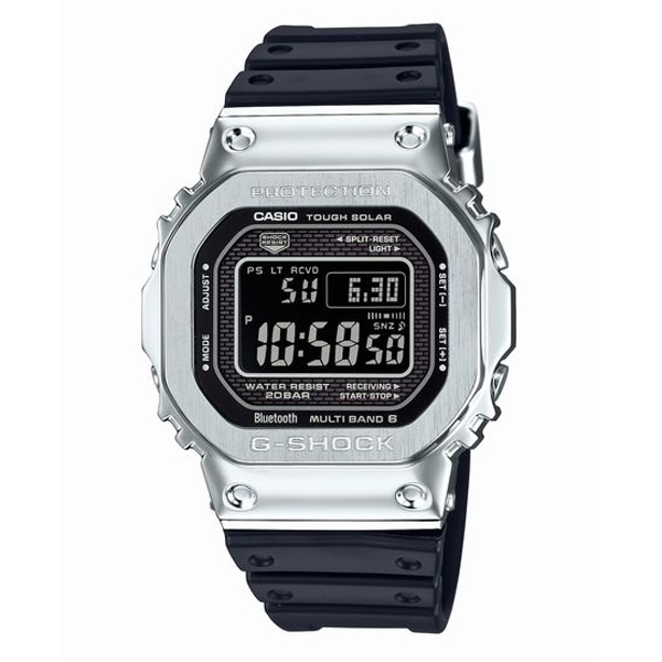 G-SHOCK フルメタル GMW-B5000-1JF 電波ソーラー ソフトウレタンバンド