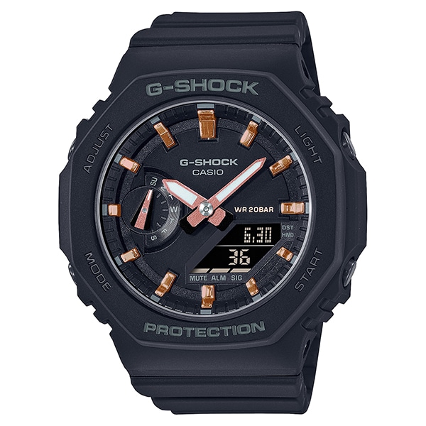G-SHOCK オクタゴン GMA-S2100-1AJF ミッドサイズ クォーツ